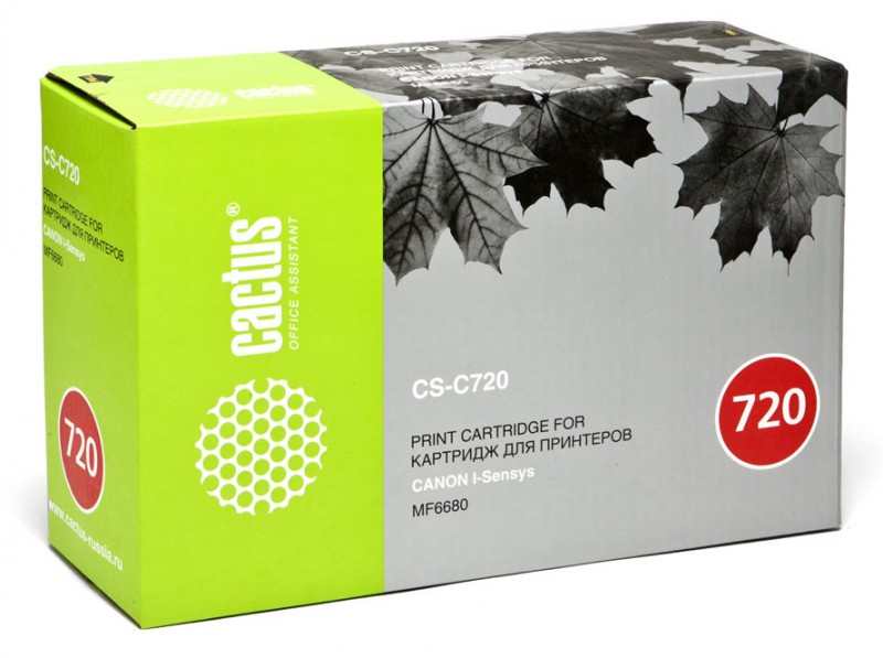 Картридж CACTUS CS-C720 для принтеров CANON MF6680DN